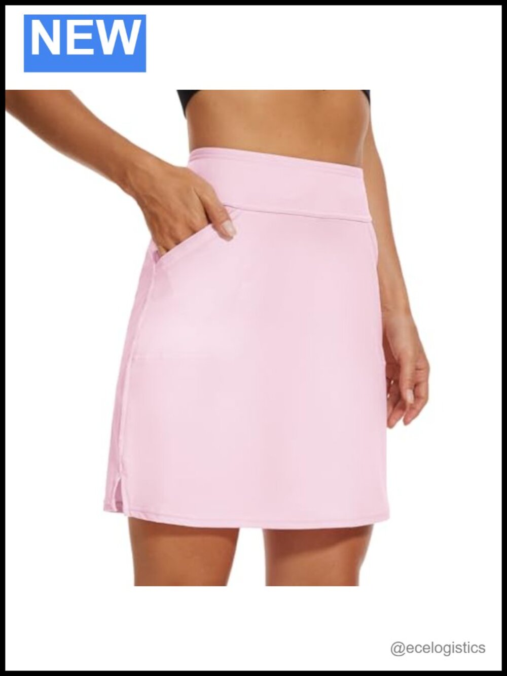 Golf Skort with Pockets High Waist Athletic Skirt for Women